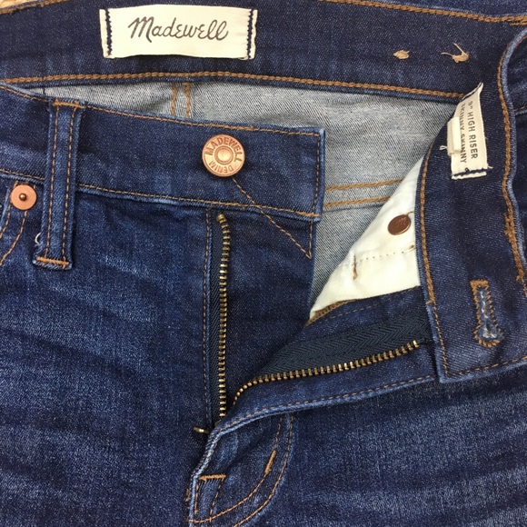 Madewell 9” High Riser Skinny Skinny Jeans 24 tall - Picture 5 of 8